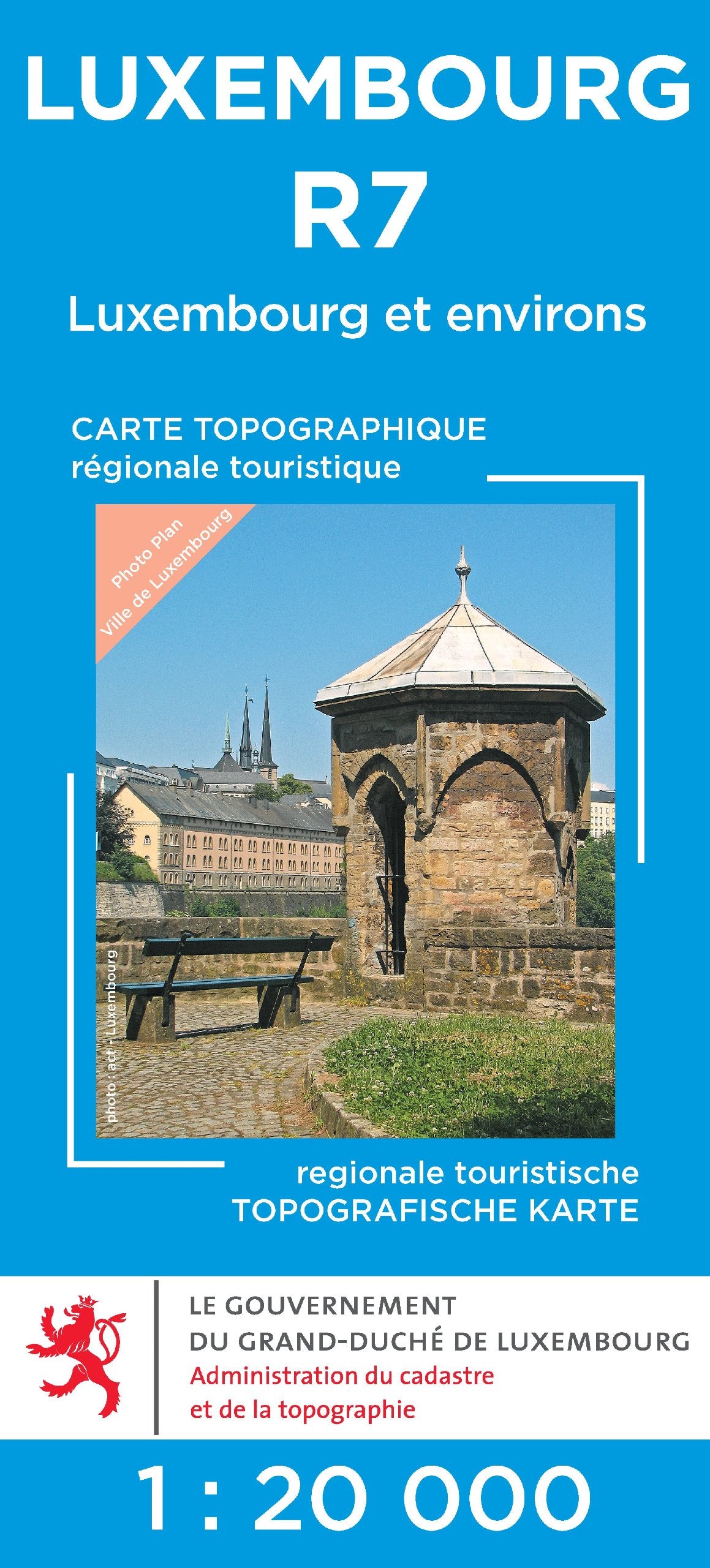 Luxembourg & env. gps R7 book
