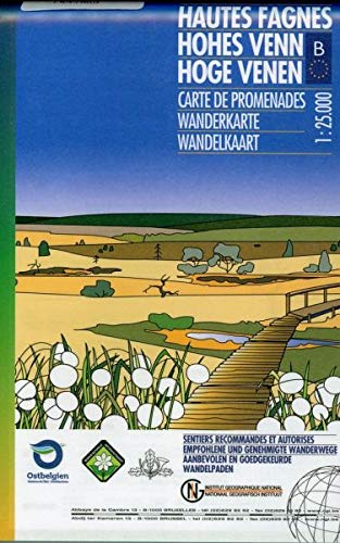 Hohes Venn / Hoge Venen 1 : 25 000 Maps & Plans