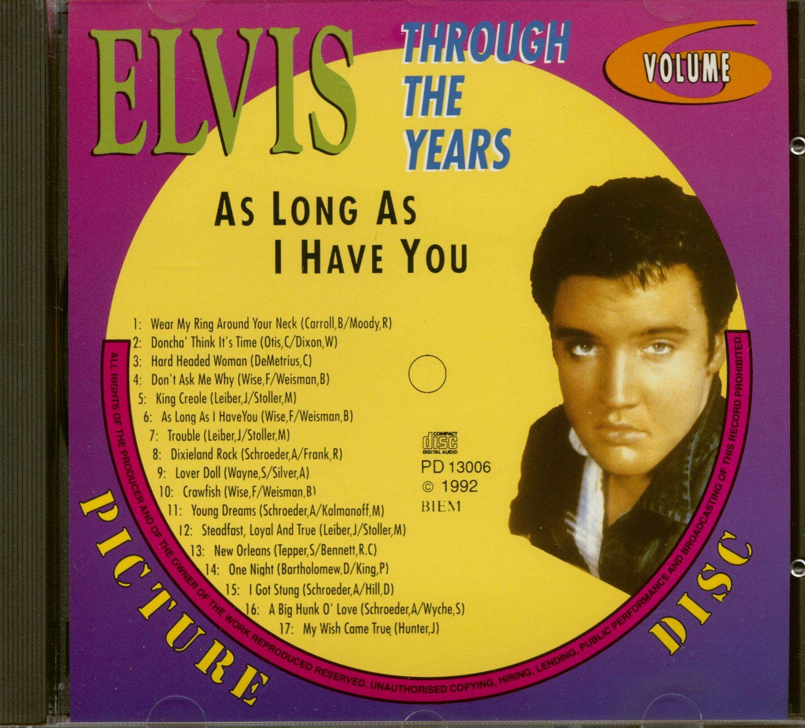 As Long As I Have You- Elvis THROUGH THE YEARS VOL 6 by Elvis Presley Music