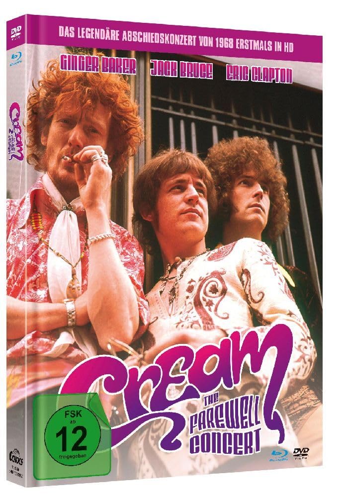 Cream - The Farewell Concert - Mediabook (Blu-ray+DVD) Films