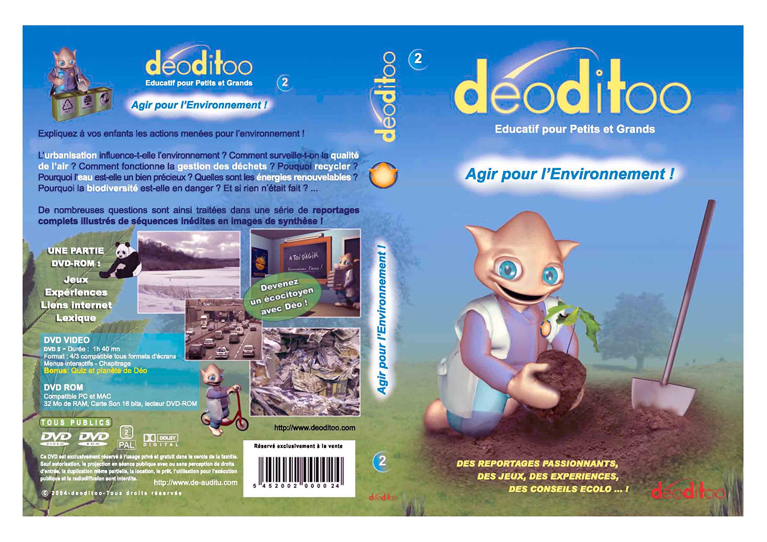 Product Image: Deoditoo, vol. 2 : agir pour l'environement