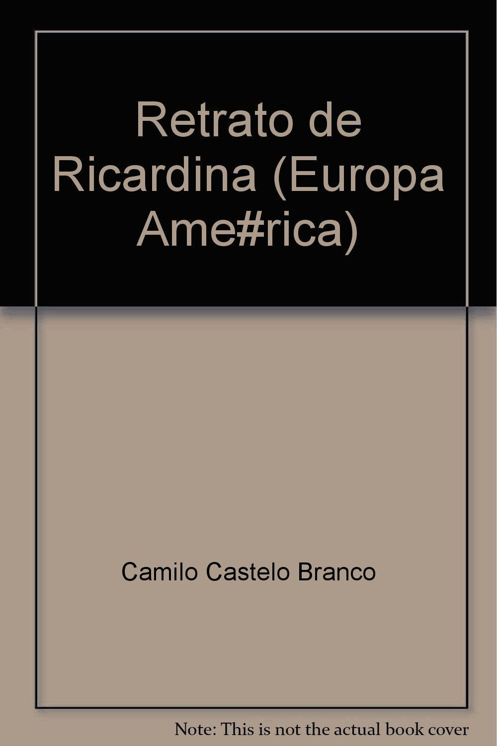 Retrato de Ricardina (Europa Ame#rica) Books