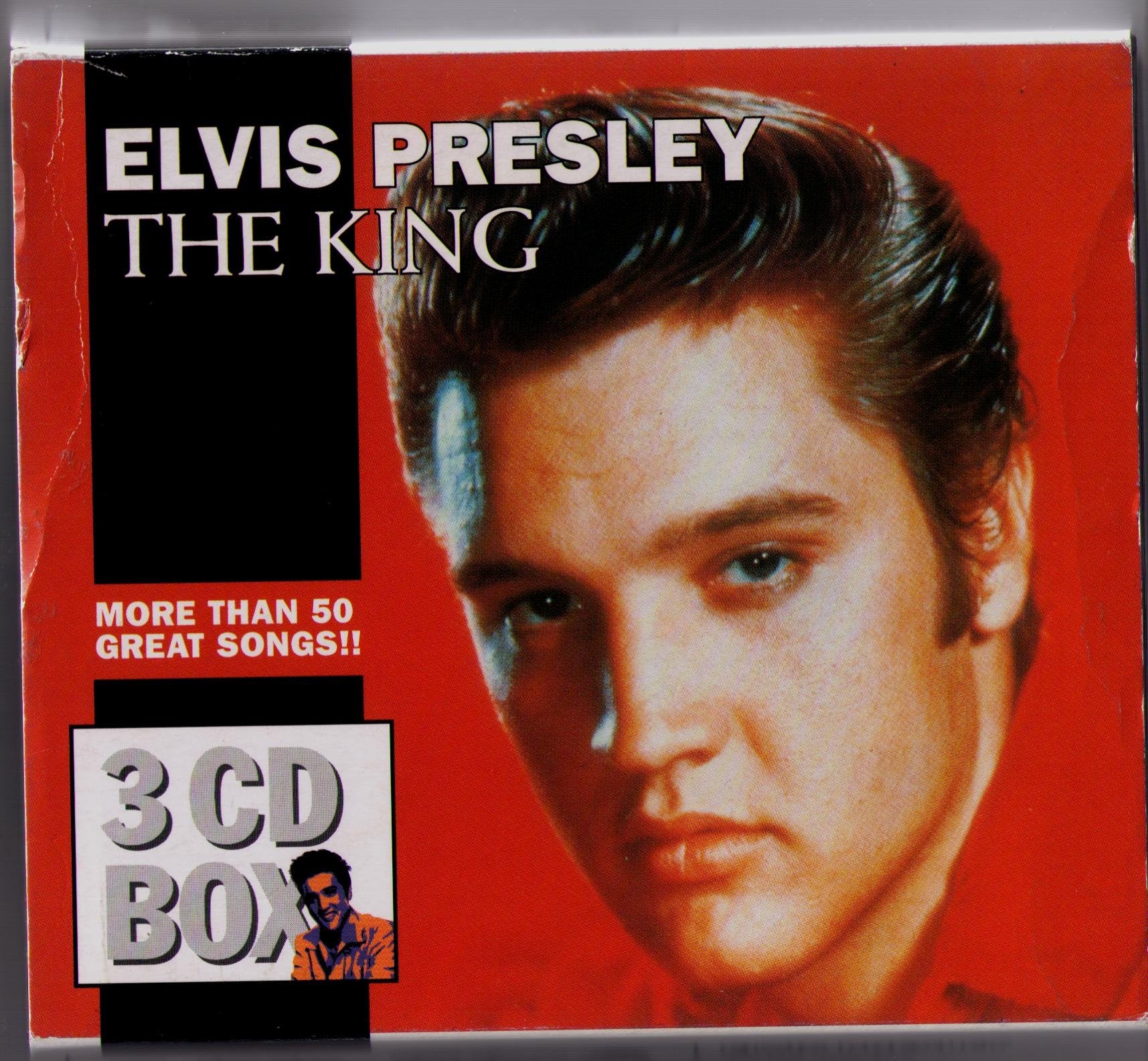 Elvis Presley - 3 CD Box The King - More than 50 great songs Music