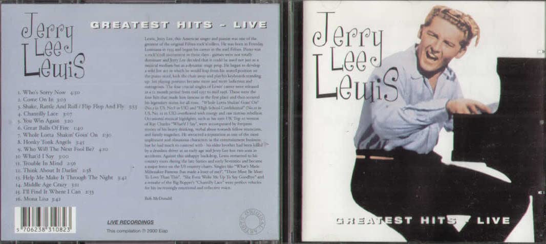 Product Image: Greatest Hits-Live