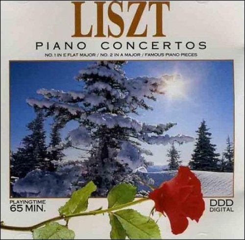 List Piano Concertos No 1 in E Flat Major / No 2 in A Major / Famous Piano Pieces Music