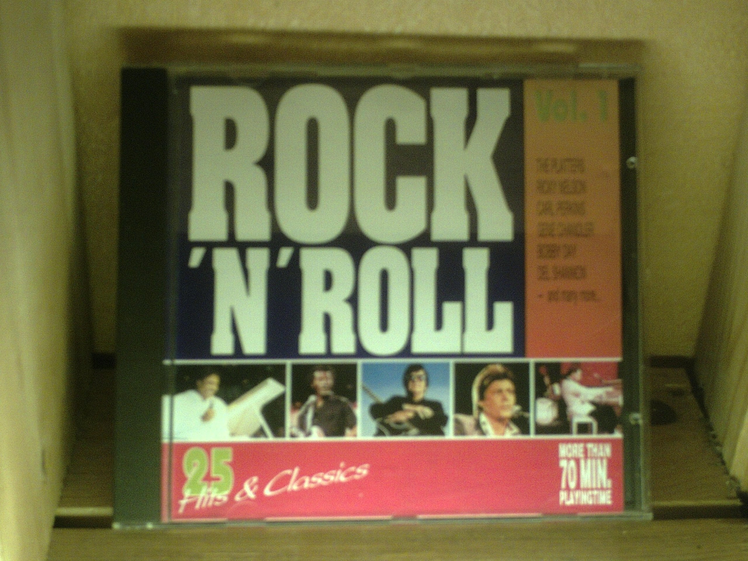 Rock 'n' Roll. 25 HITS & CLASSICS. VOL 1. CAT No. 48004CD Music