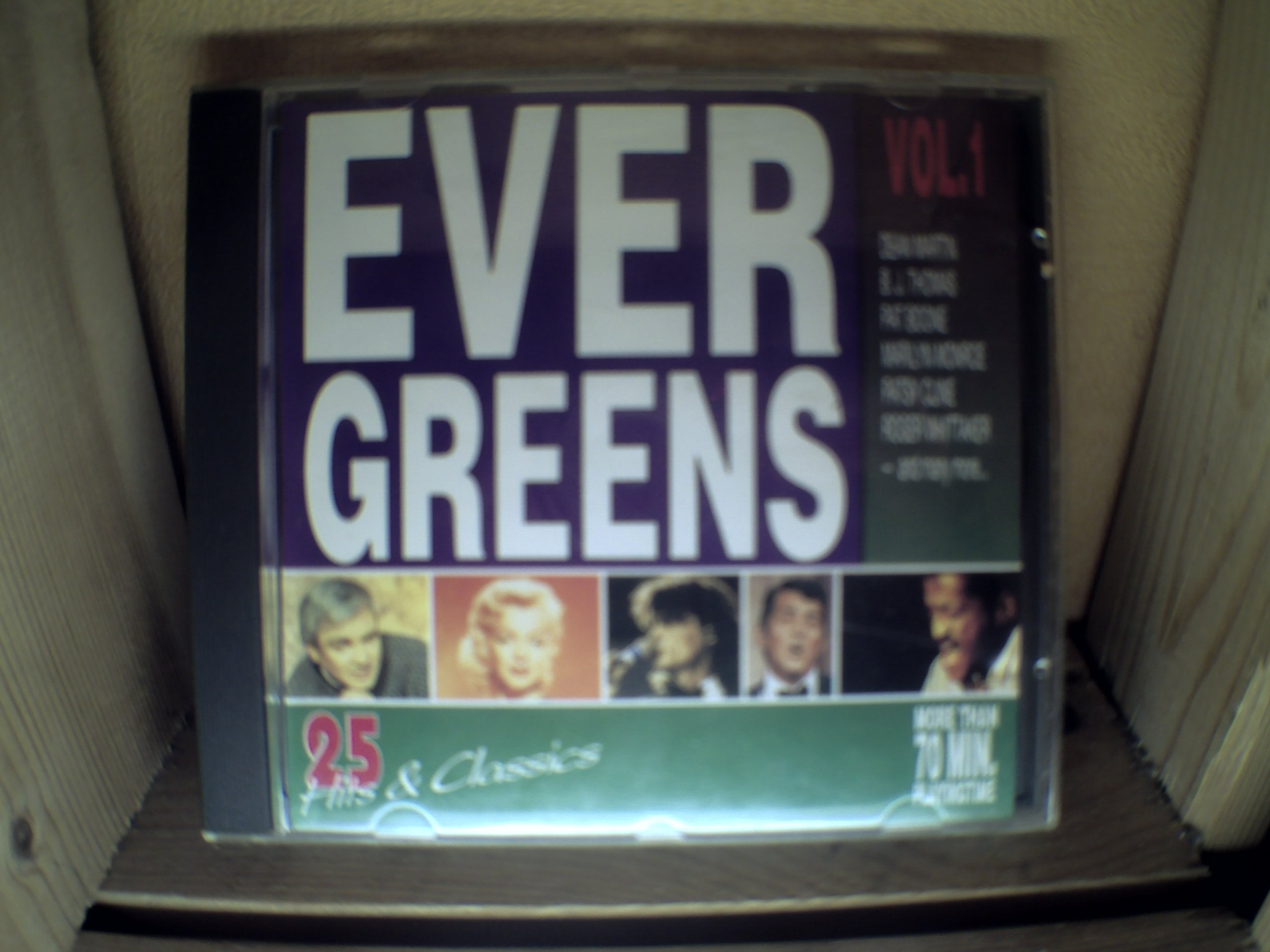 EVERGREENS. 25 HITS & CLASSICS. VOL 1. CD. - EVERGREENS. 25 HITS & CLASSICS. VOL 1. CD. CAT No. 48016CD. Music