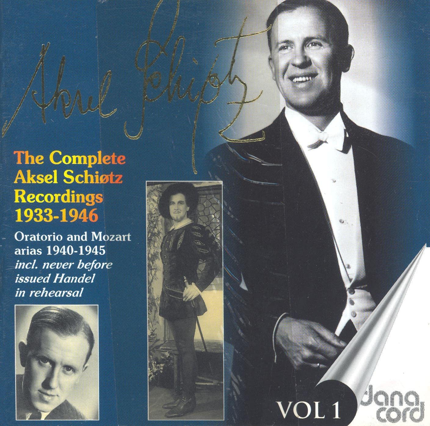Aksel Schiotz Edition Vol. 1 (Aufnahmen 1933-1946) Classical