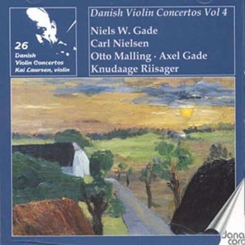 Danish Violin Concertos V4 - Kai Laursen (2CD) Classical