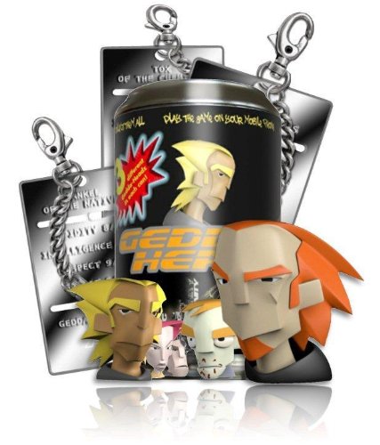 Handy Spiel-GEDDA HEADZ (3 Figuren pro Dose) Games