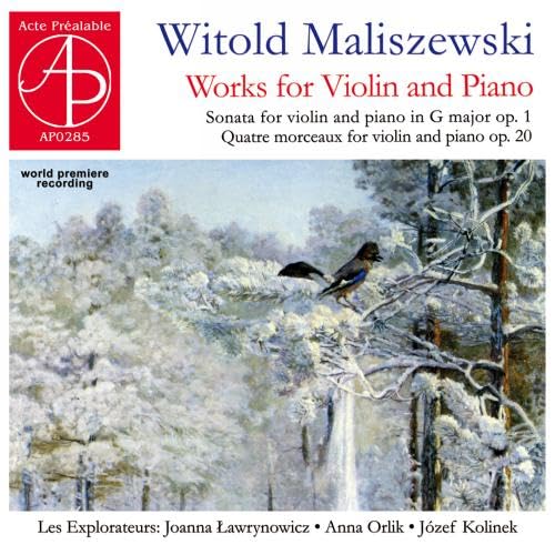 Maliszewski: Works for Violin and P Music