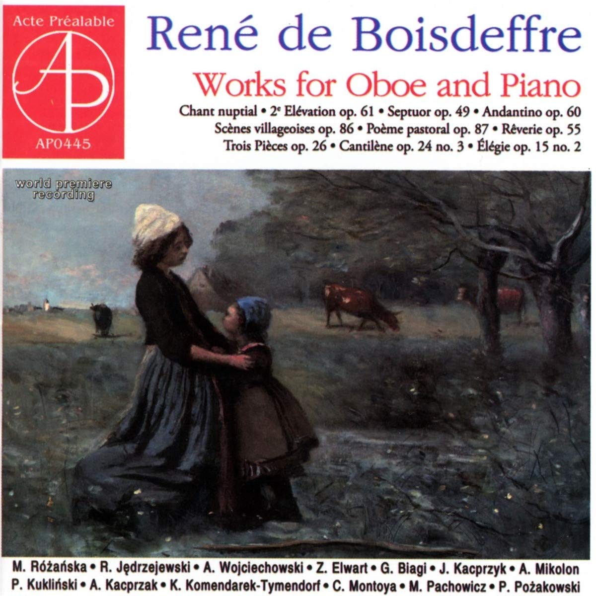 Werke Für Oboe und Klavier/Ensemble Classical