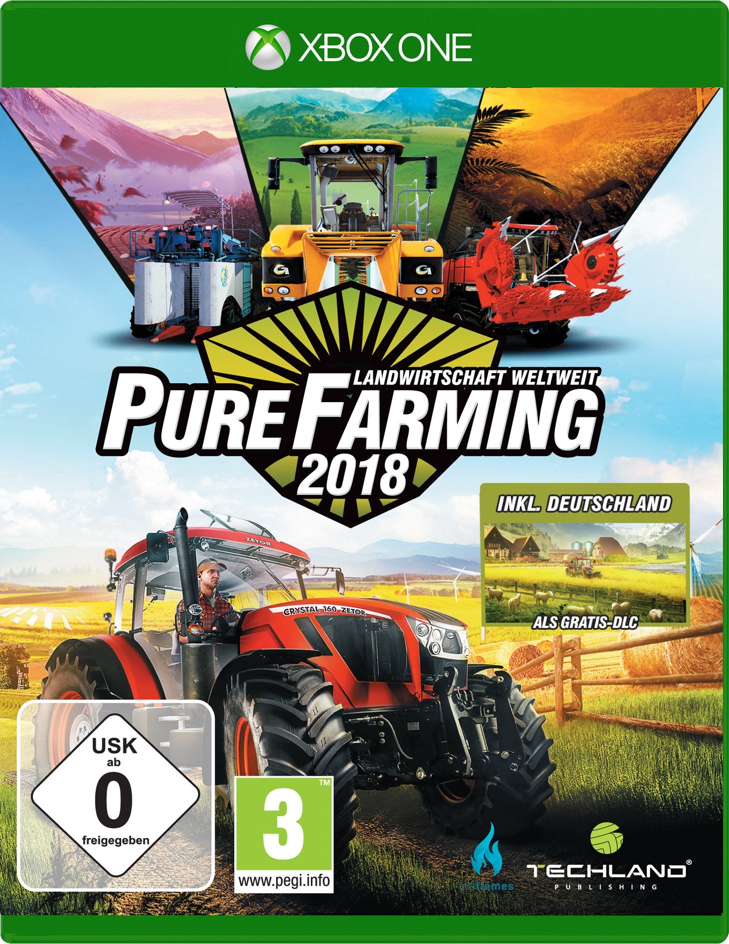 Pure Farming 2018 - Landwirtschaft weltweit - D1 Edition (XBox ONE) Xbox One