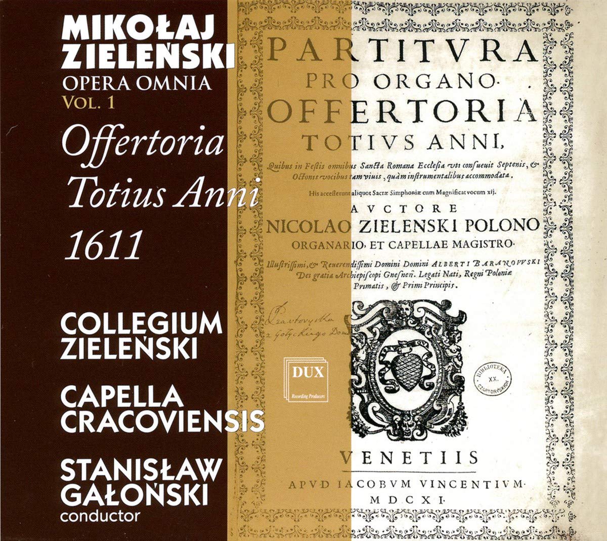 Opera Omnia Vol.1-Offertoria Totius Anni 1611 Classical