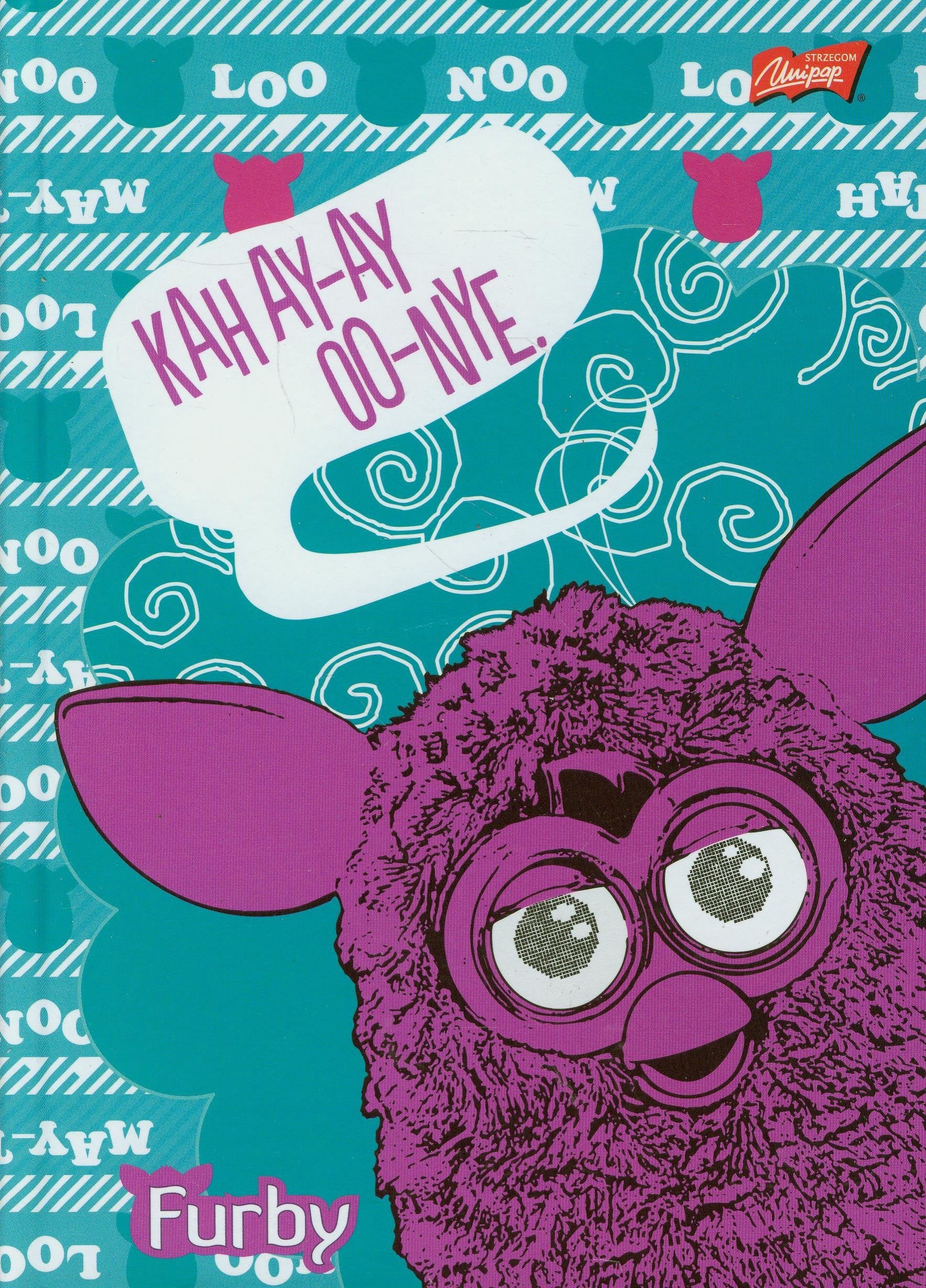 Brulion A5 Furby w kratke 96 kartek book
