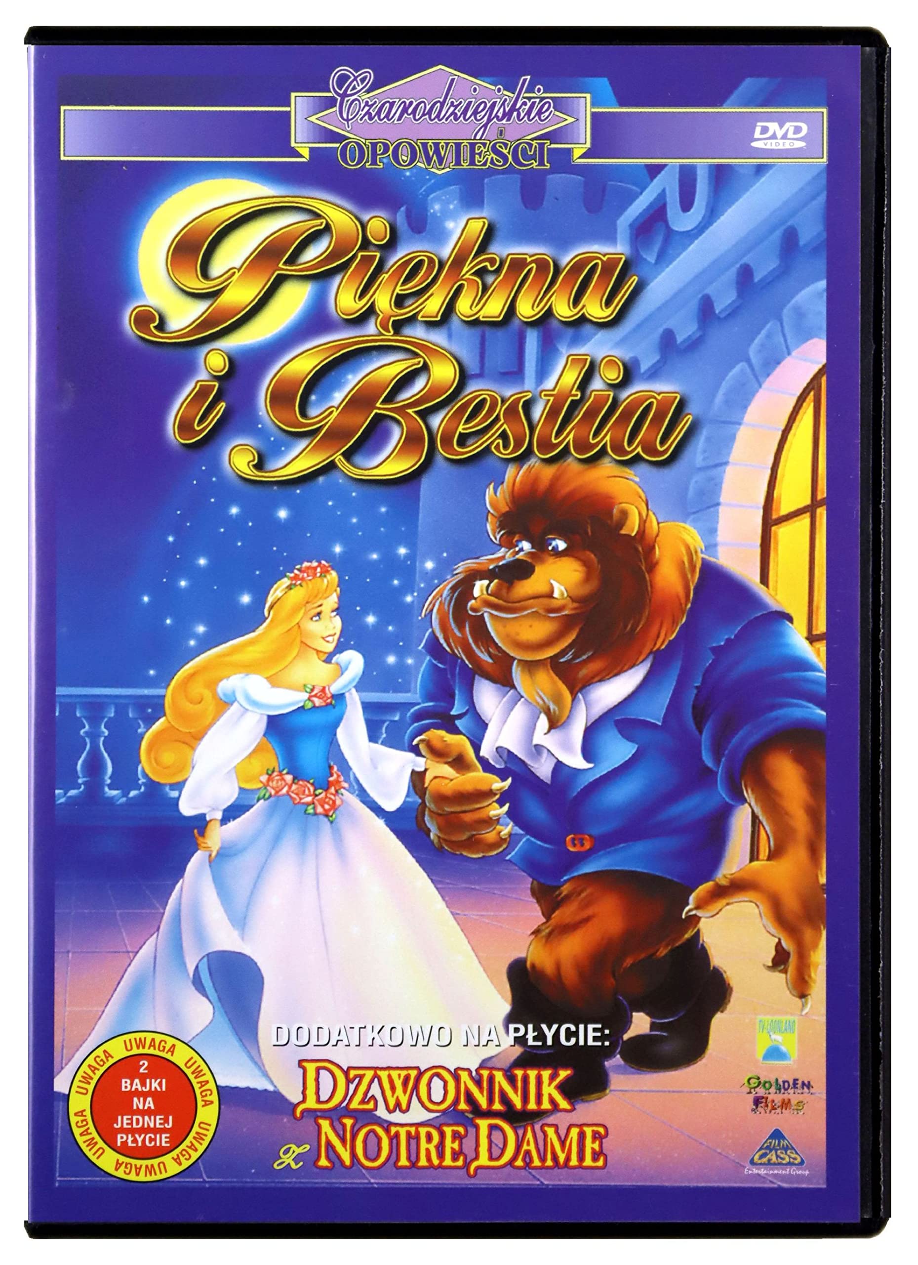 Piękna I Bestia / Dzwonnik Z Notre Dame (Pas de version française) dvd