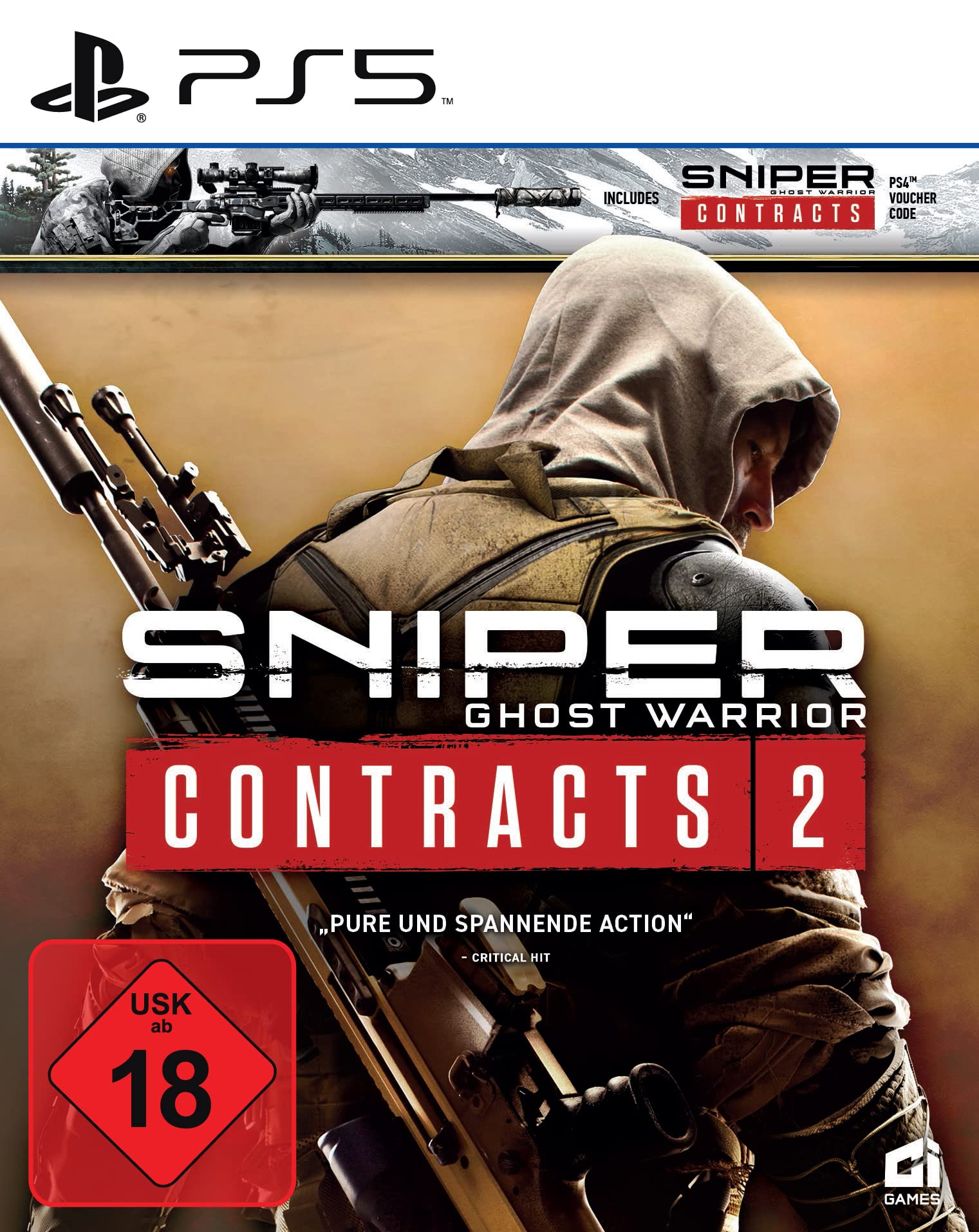 Product Image: Sniper Ghost Warrior Contracts 1 and 2 Double Pack (PS4/PS5) (USK)