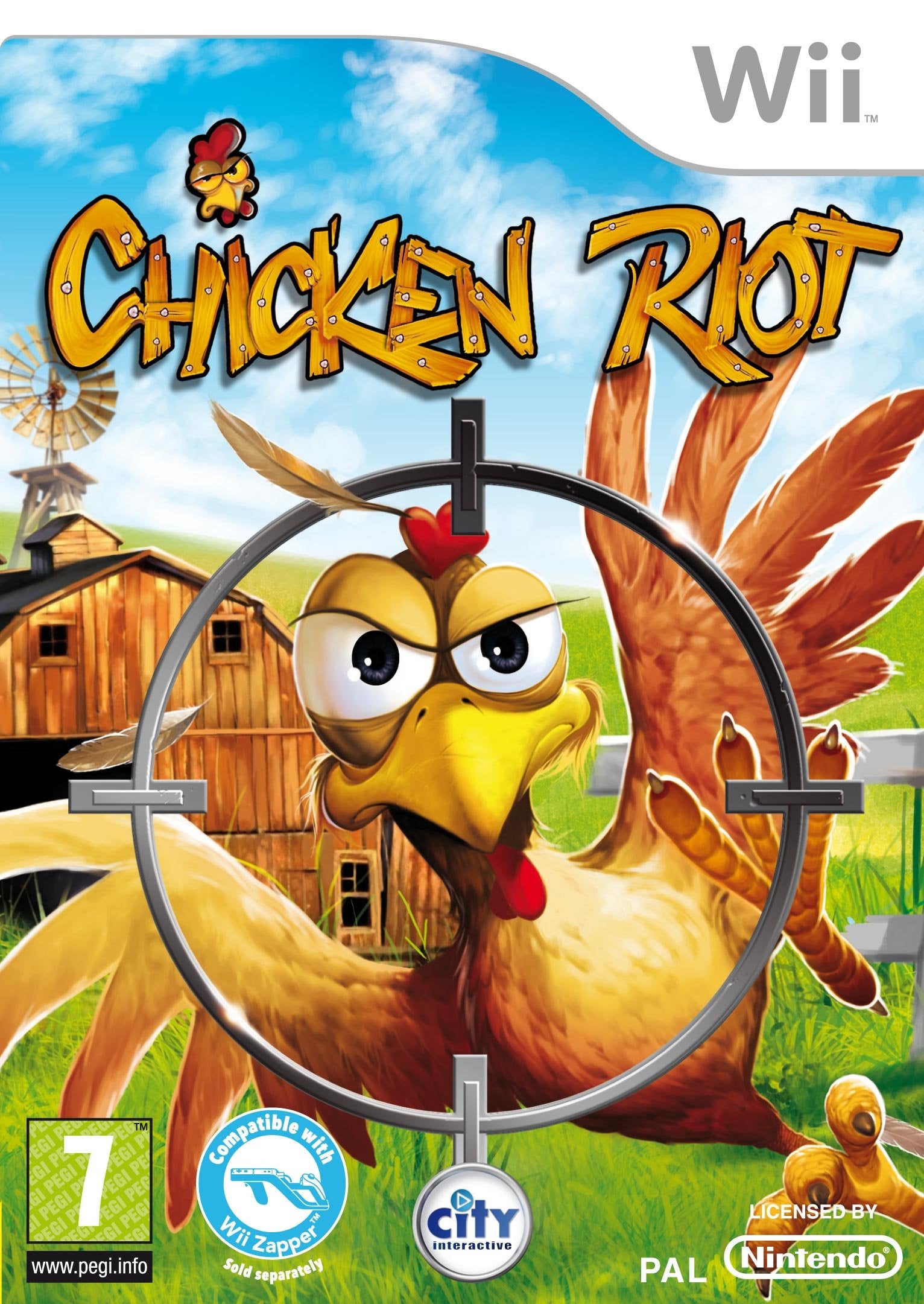 Nintendo Wii - Chicken Riot Wii