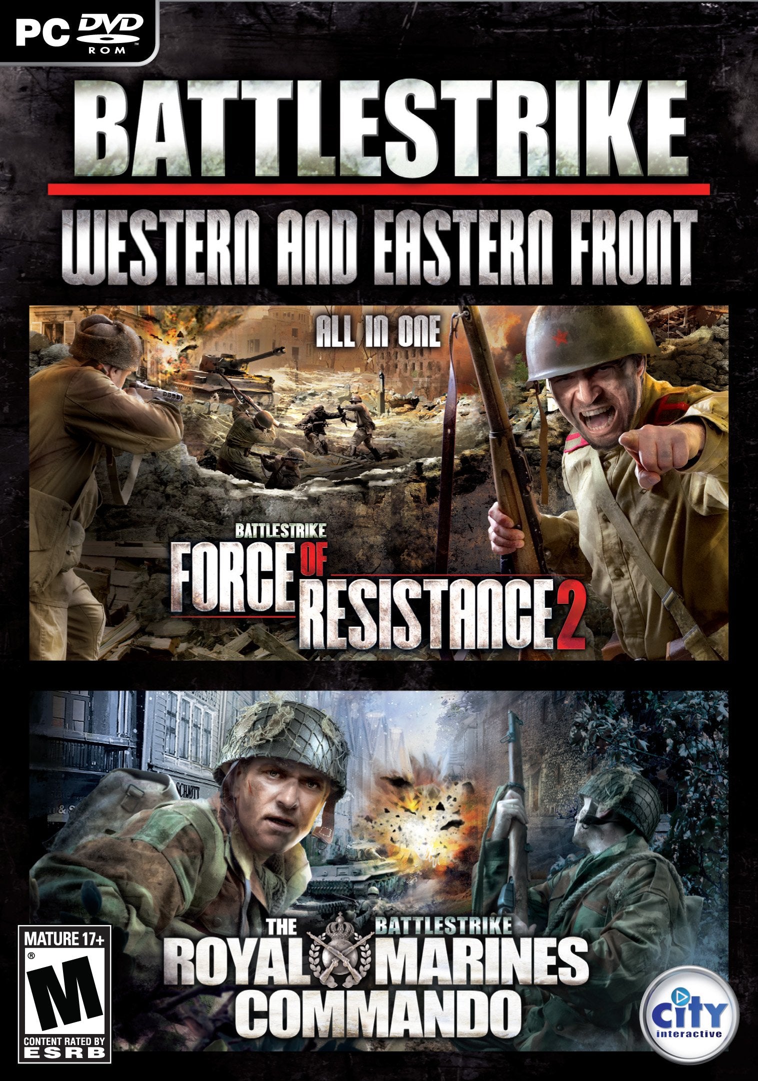 Royal Marines Commando / Battlestrike Force of Resistance 2 - Action Pack PC