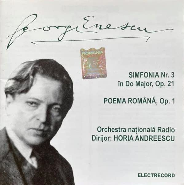 Symphonie N°3 En Do Majeur Op.13 - Poeme Roumain Op.1 Classical