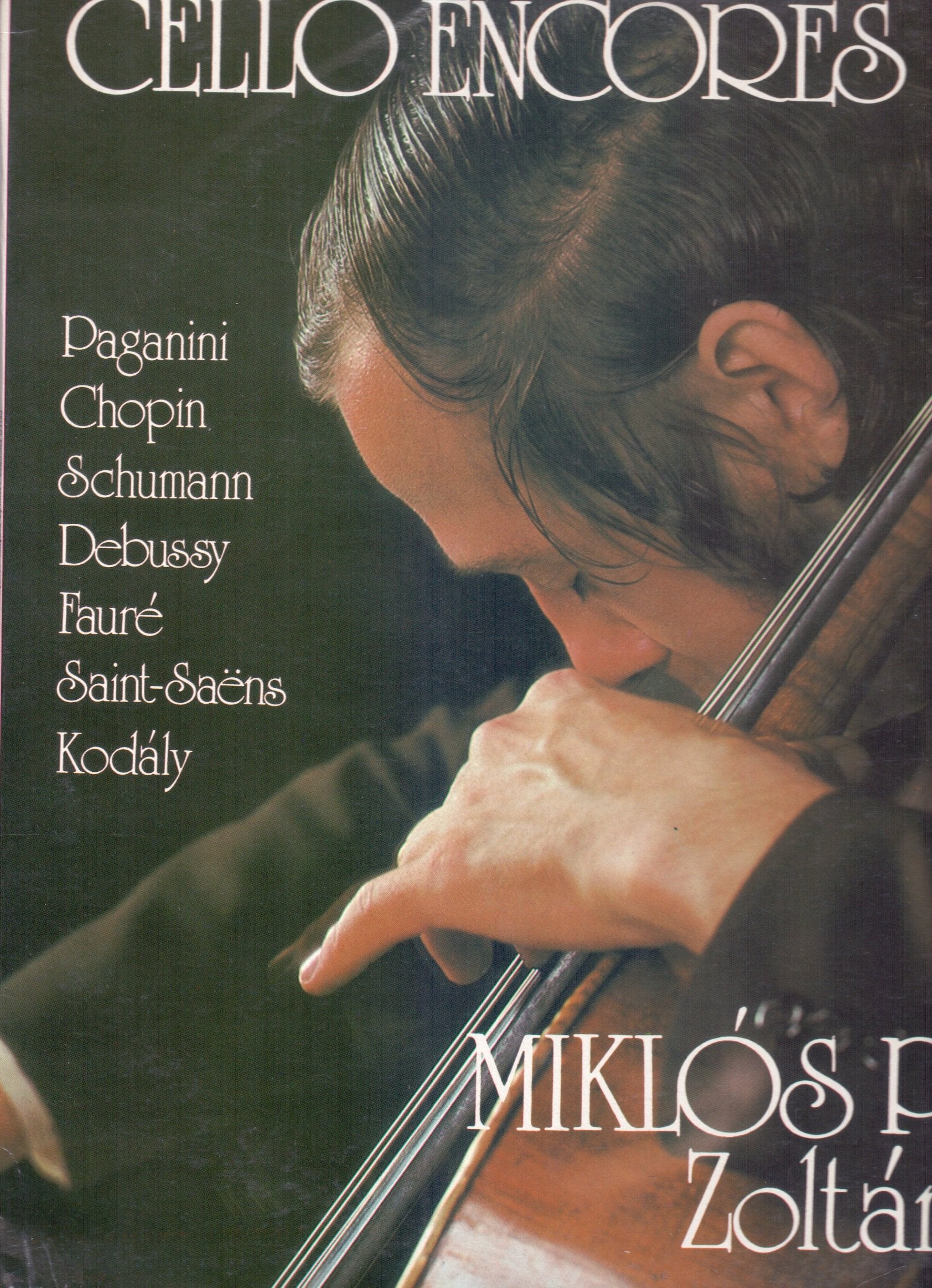Cello Encores Music