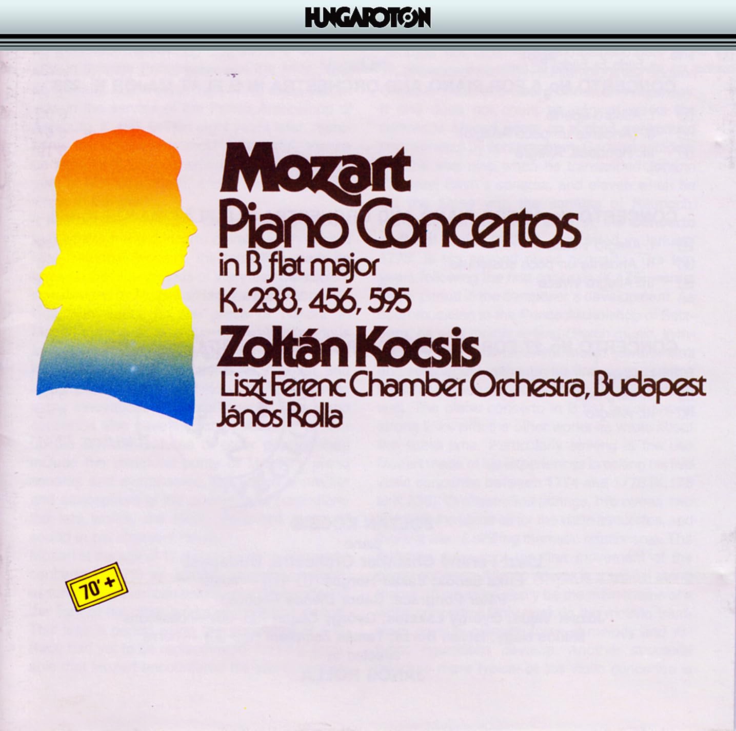 Klavierkonzert 6 und 18 und 27 Classical
