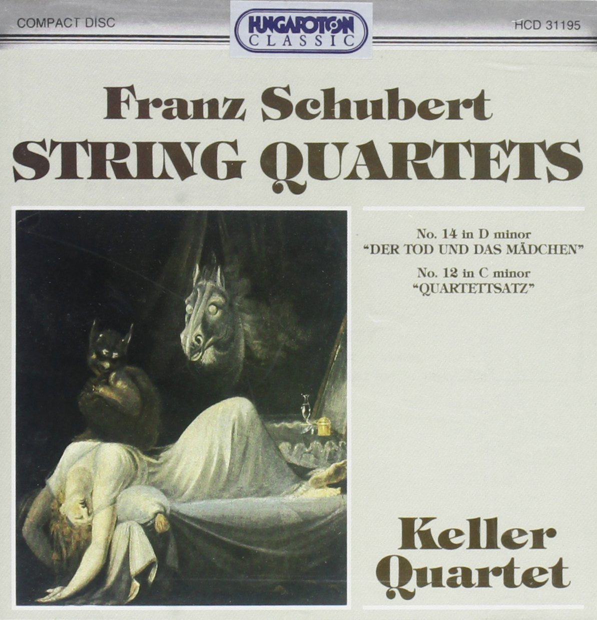 Franz Schubert quatuors a Cordes cd