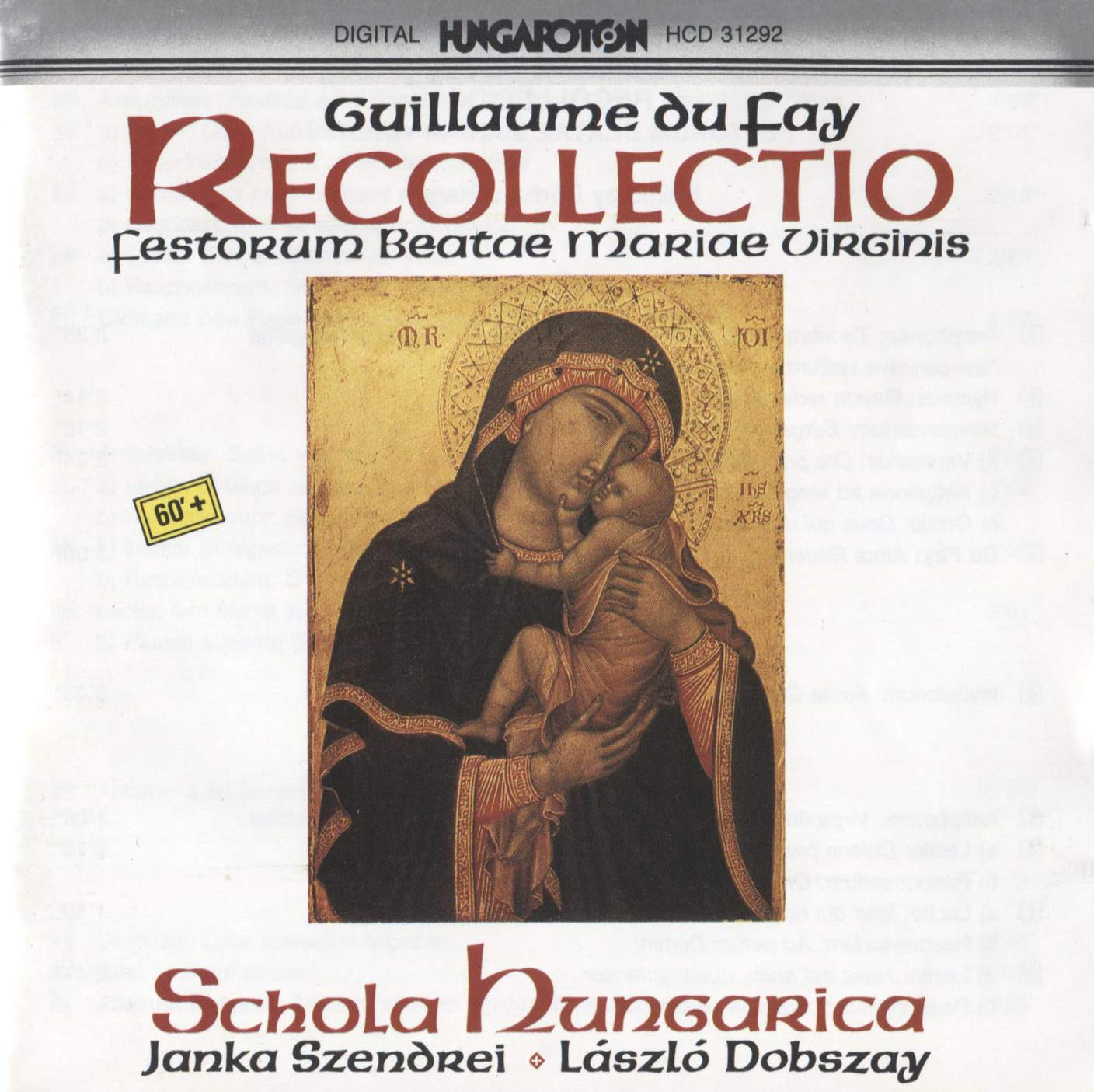 Recollectio (Festorum beatae Mariae virginis) Classical