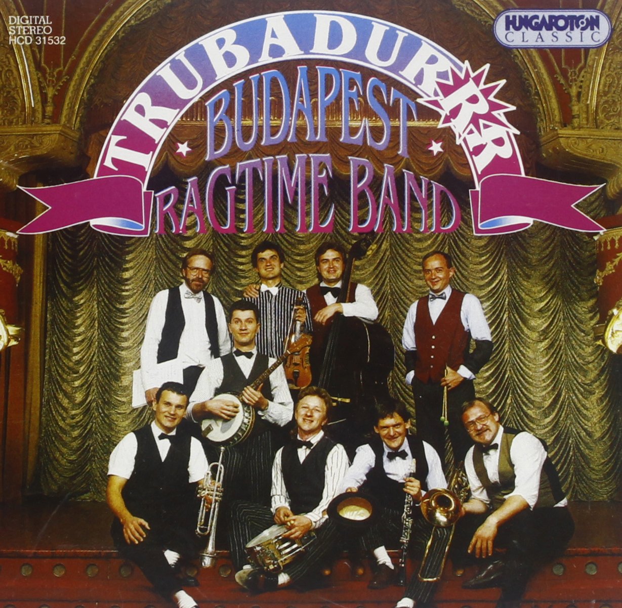 Budapest Ragtime Band trubadurr : oeuvres de Joplin, Scott, Bizet, Ellington, ve cd