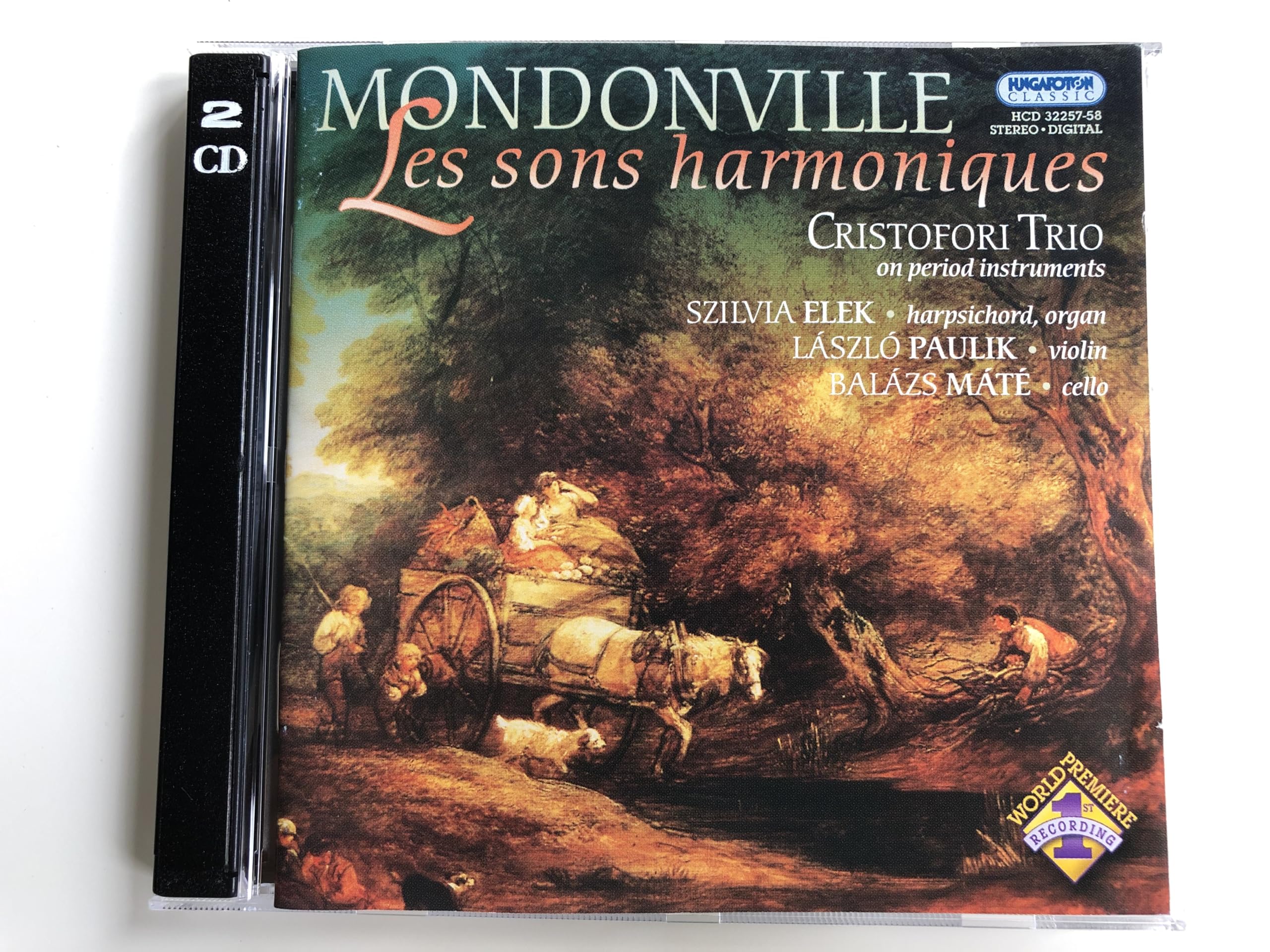 Mondonville-Les Sons Harmoniques cd