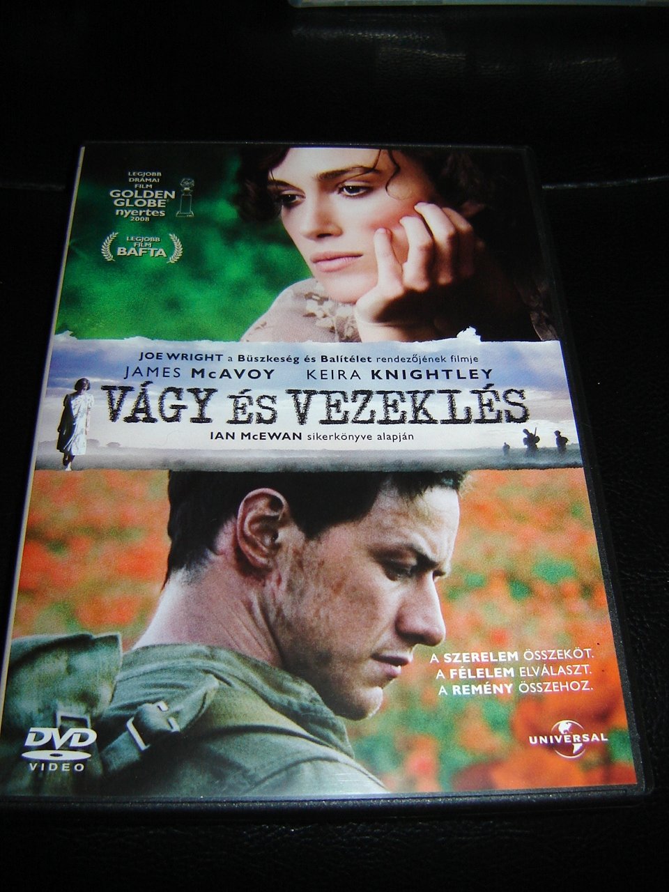 Atonement - Vágy és vezeklés / Region 2 - Hungarian Release (English, German and Hungarian Sound Options) Movies