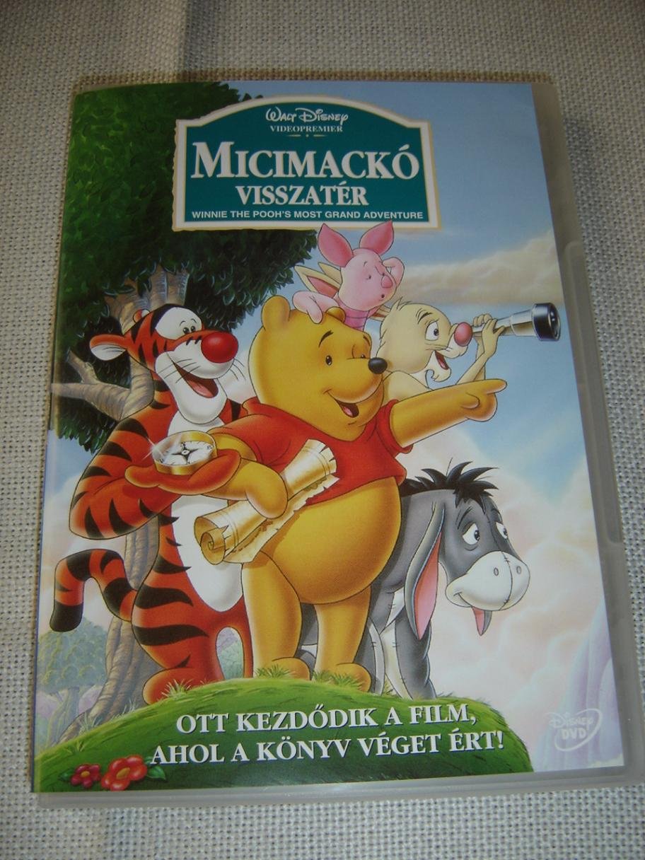 Micimacko Visszatér (1997) Winnie the Pooh's Most Grand Adventure / Walt Disney / ENGLISH, FRENCH, and ITALIAN Audio / English and Dutch Subtitles Movies