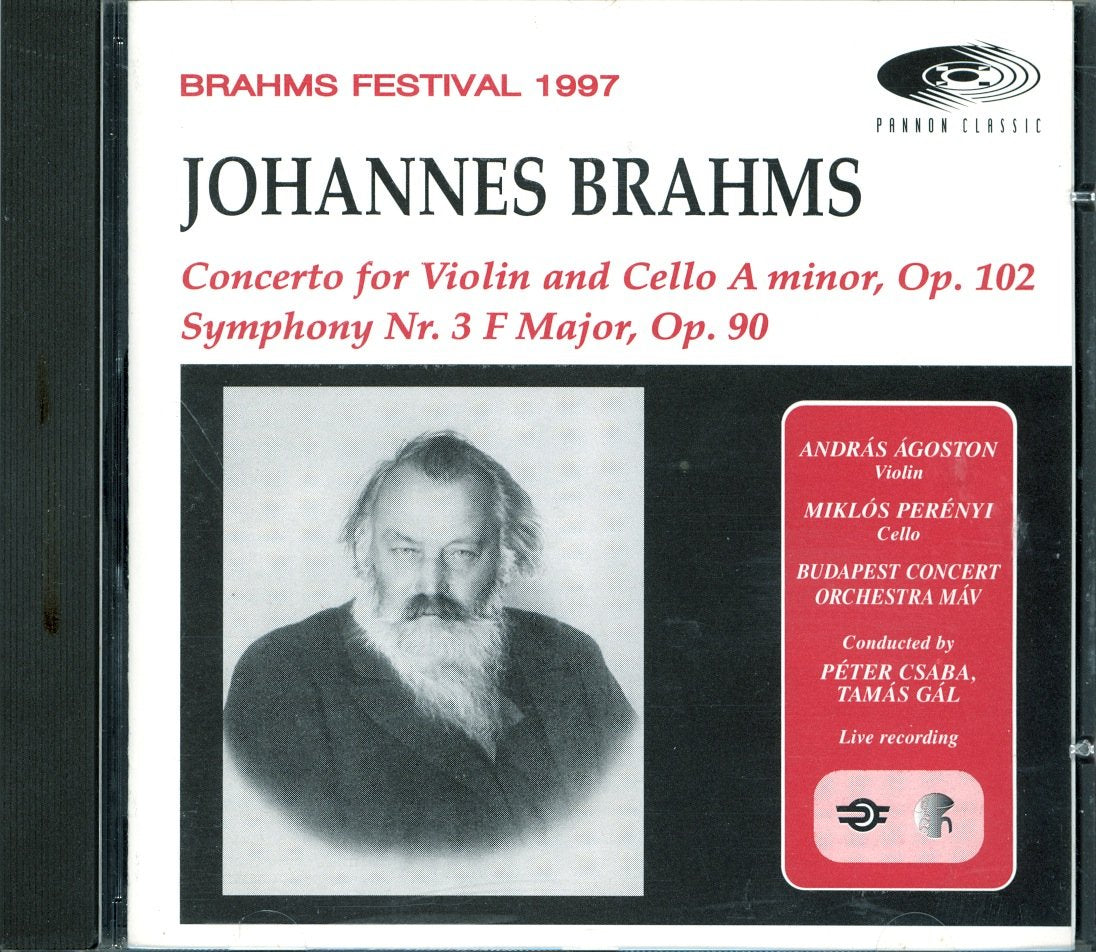 Brahms Festival 1997 in Budapest, Dopperkonzert-Symphony Nr.3 Music