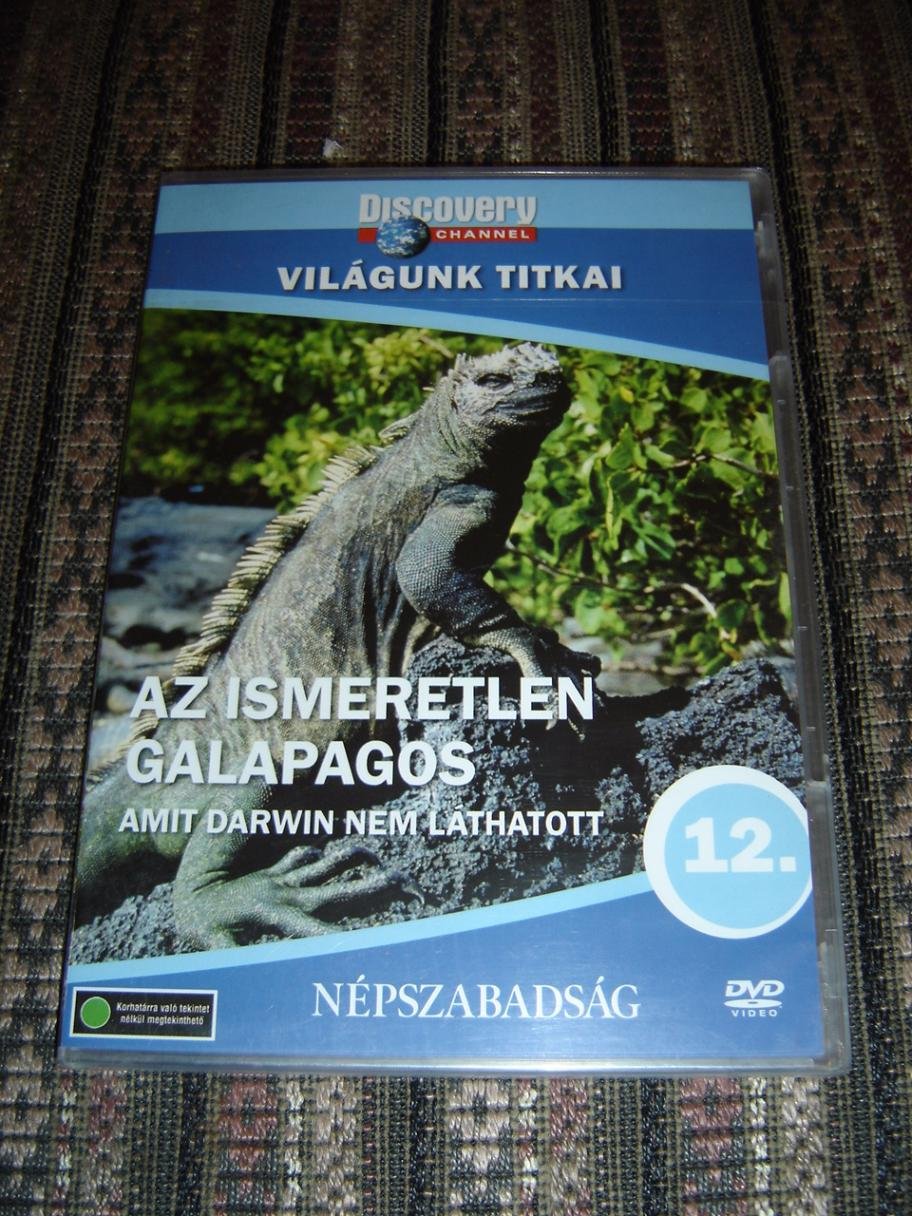 Discovery Channel The Unknown Galapagos - Beyond Darwin / What Darwin Could Not See / Az ismeretlen Galapagos / World Secret Series 12 / ENGLISH & Hungarian Sound Options Movies
