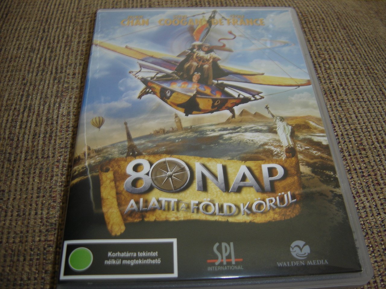 Around The World In 80 Days / 80 Nap Alatt Föld Körül / Region 2 - European Release / English and Hungarian Sound Options Movies