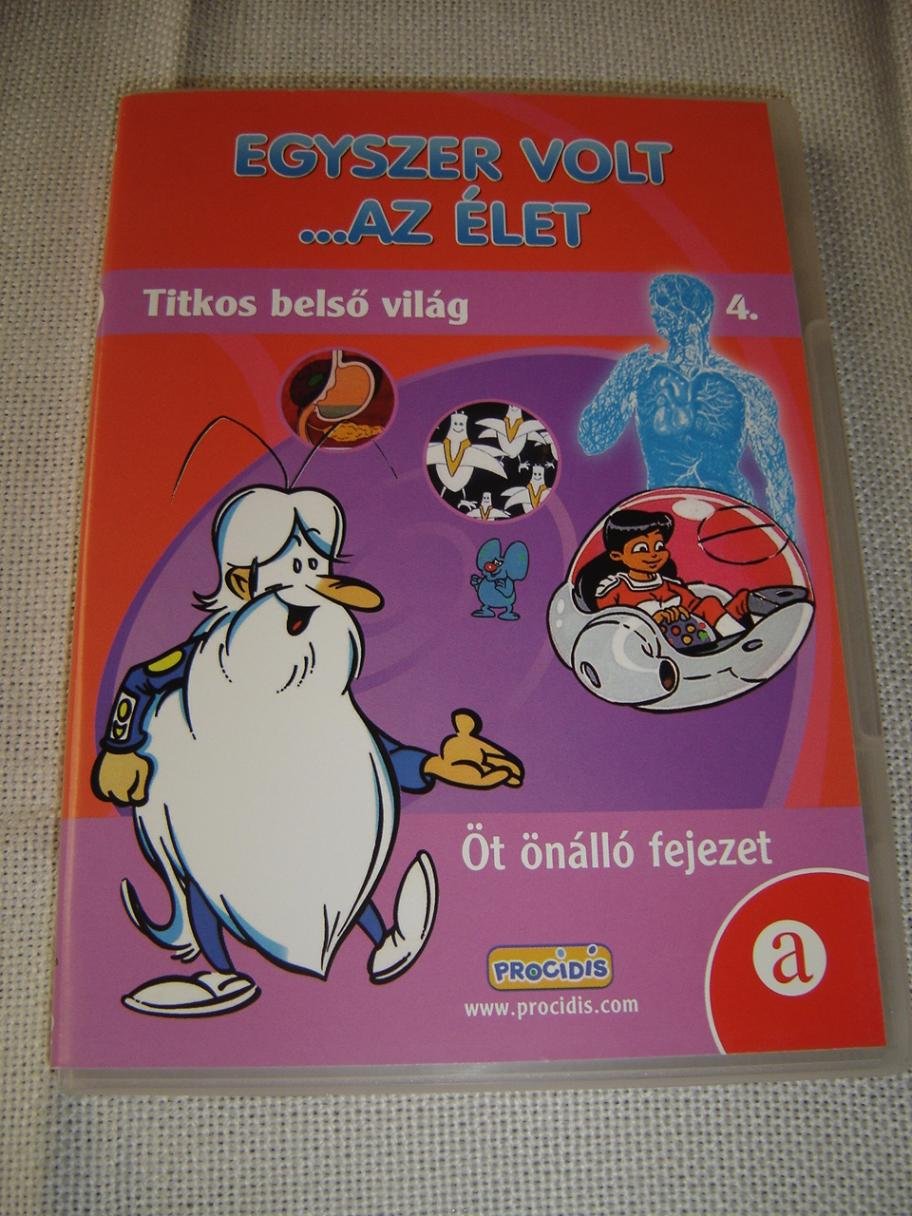 Titkos belso világ / Egyszer volt... Az élet 4. / Albert Barillé Once Upon A Time Series / HUNGARIAN Audio Only dvd