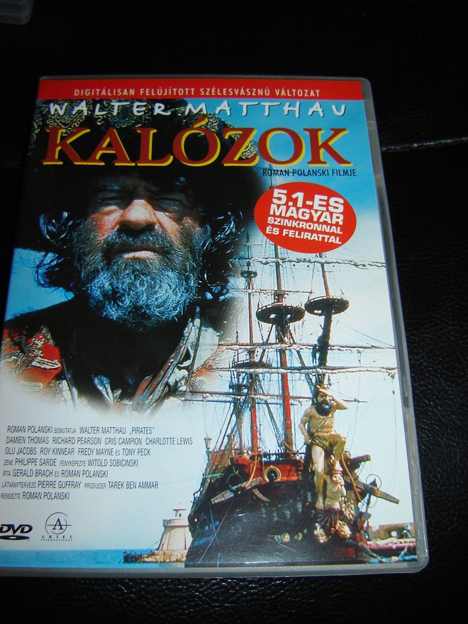 Pirates - Kalózok / Region 2 - Hungarian Release (English and Hungarian Sound Options) Movies