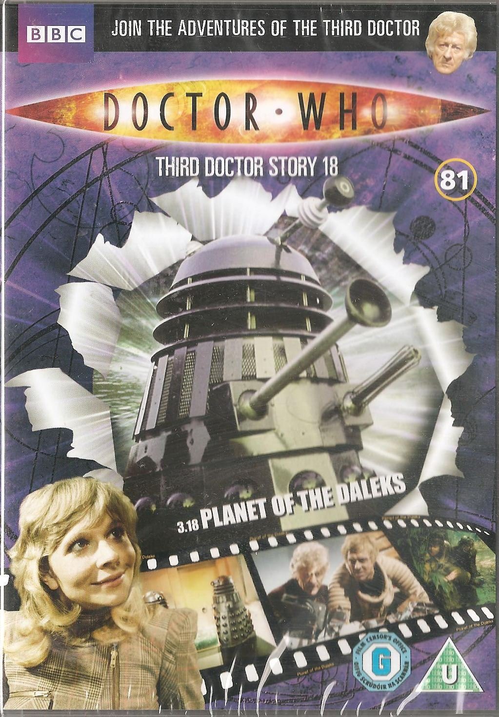 Doctor Who - DVD files #81 Third Doctor Story 18 3.18 Planet of the Daleks Movies