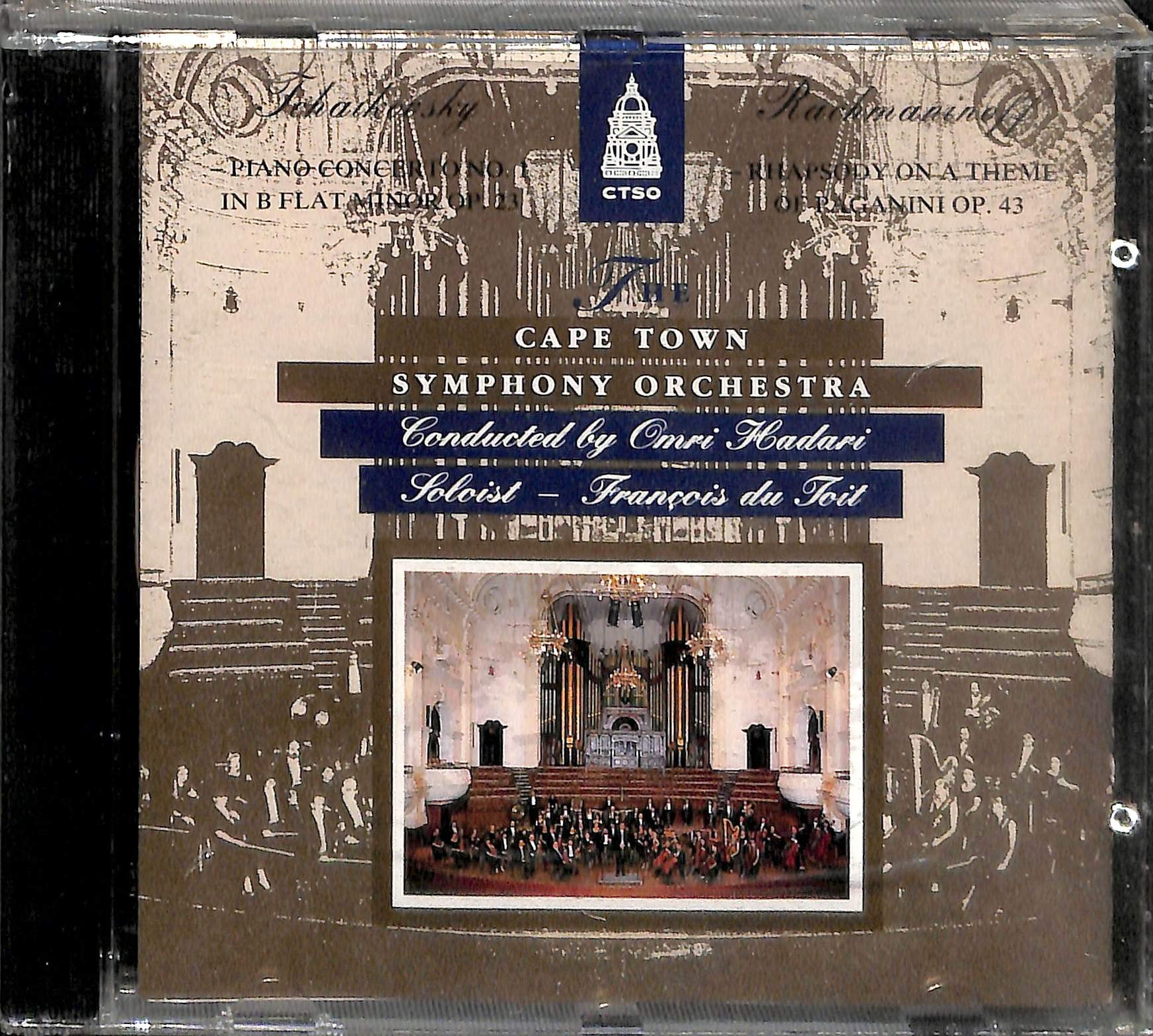 Tchaikovsky / Rachmaninoff: Piano Concerto No.1 in B Flat Minor op.23; Rhapsody on a Theme of Paganini cd