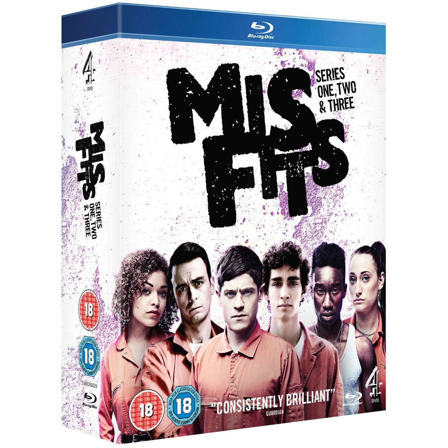 Misfits - Series 1, 2 & 3 - 6-Disc Box Set ( Misfits - Series One, Two and Three ) (Blu-Ray) Films