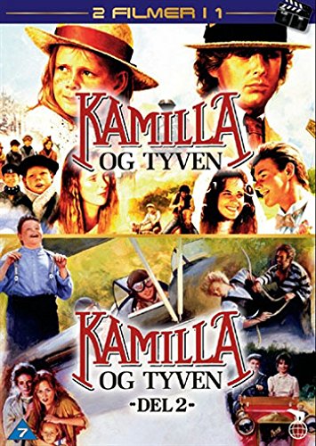 2 DVD KAMILLA OG TYVEN TEIL 1 + 2, NORWEGISCH Films