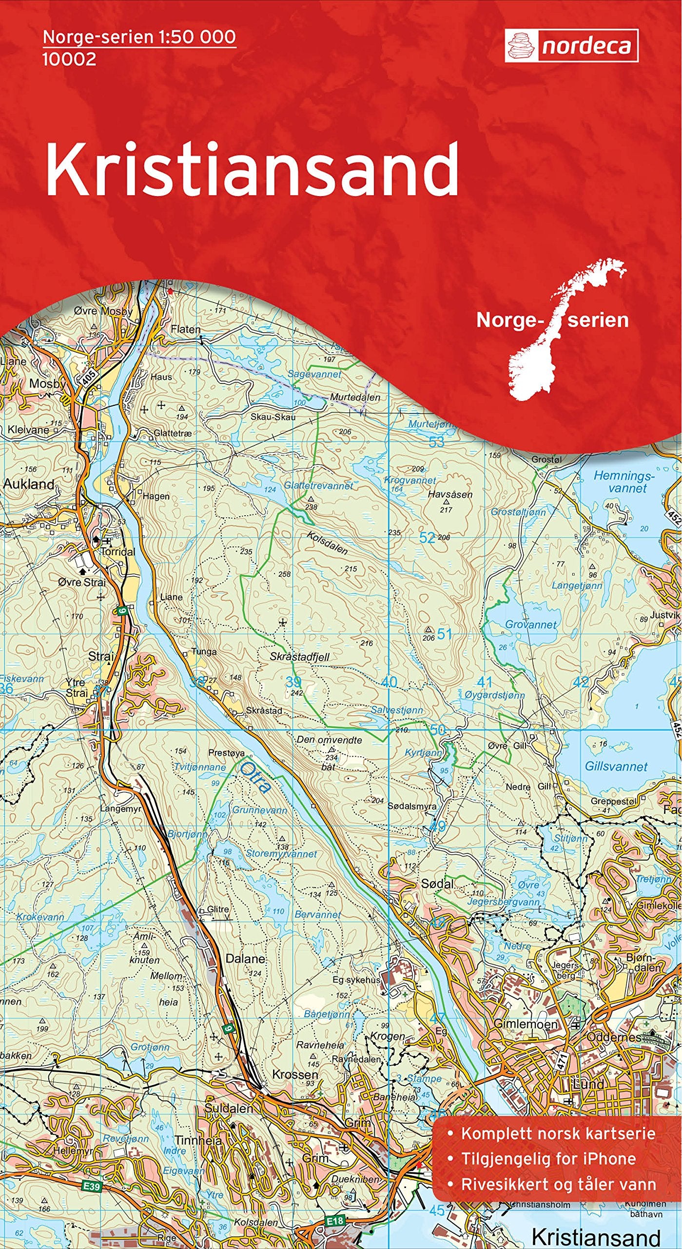 Kristiansand nordeca r/v Maps & Plans