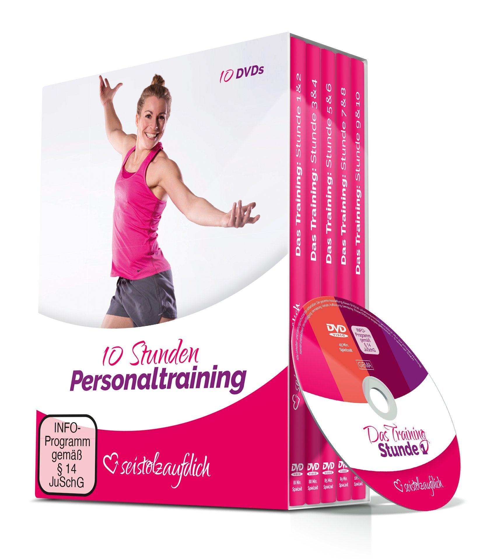 SEISTOLZAUFDICH: 10 Stunden Fitnesstraining. Workout speziell für Anfänger. Mehr Kraft, Ausdauer und Beweglichkeit durch Personaltraining. Effektives Bodyweight-Training ohne Geräte für Frauen Movies