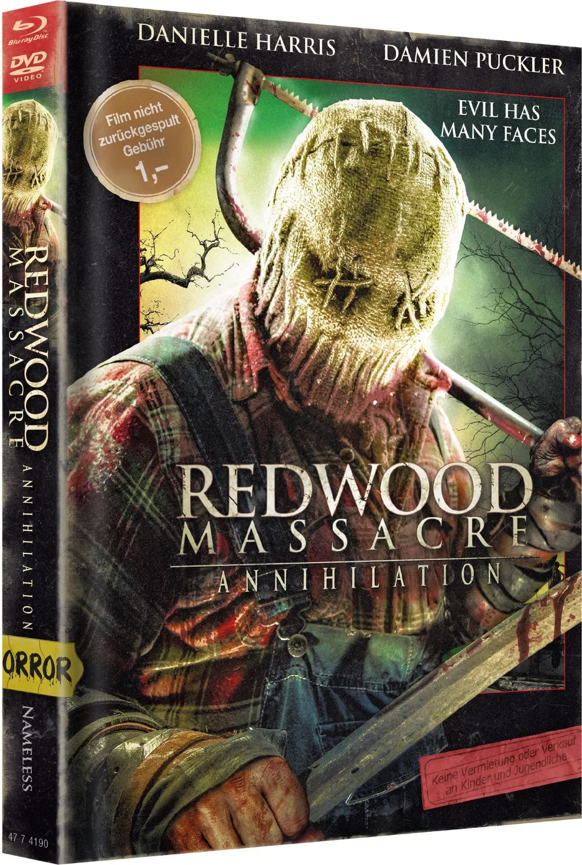 Redwood Massacre - Annihilation - Mediabook - Limitert auf 500 Stück - Cover C (+ DVD) dvd