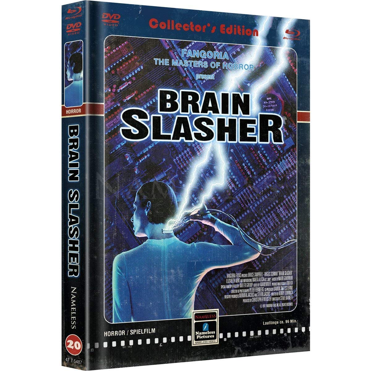 Brain Slasher - Mediabook - Cover C Retro - Limited Edition auf 333 Stück (+ DVD) Films
