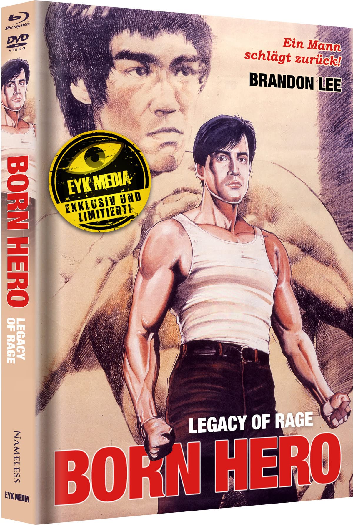 Born Hero - Mediabook - Cover C - Limited Edition auf 500 Stück (+ DVD) Films
