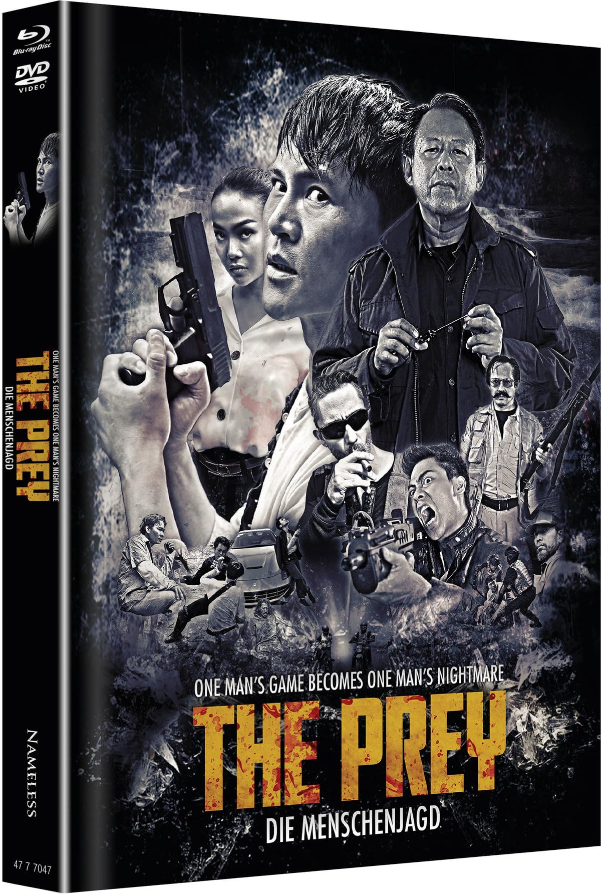 The Prey-Mediabook-Limitiert Auf 333 Stück-Cover B (Black) (+ DVD) dvd