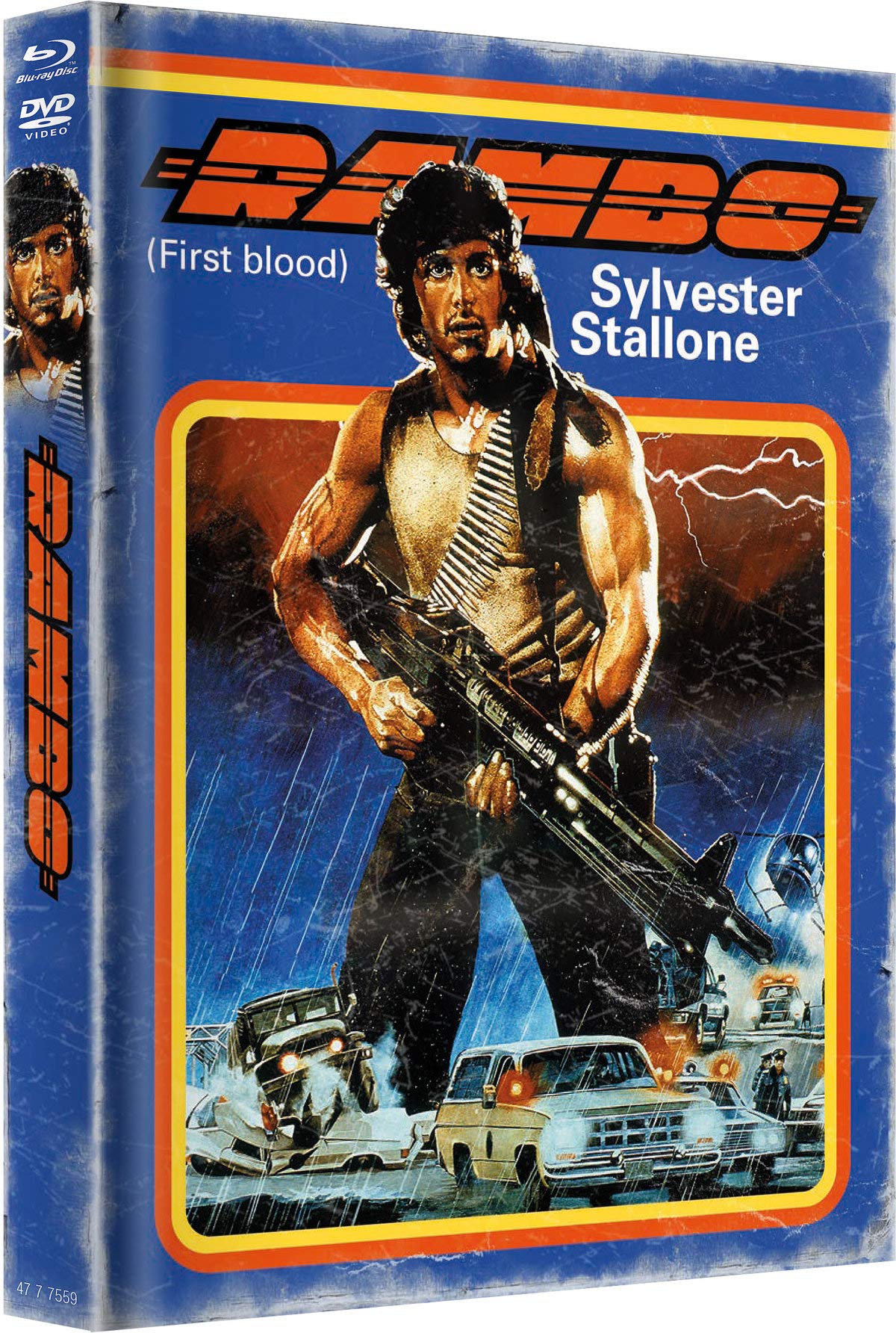 Rambo 1 - First Blood - Mediabook Cover B - Limitiert auf 999 Stück Films