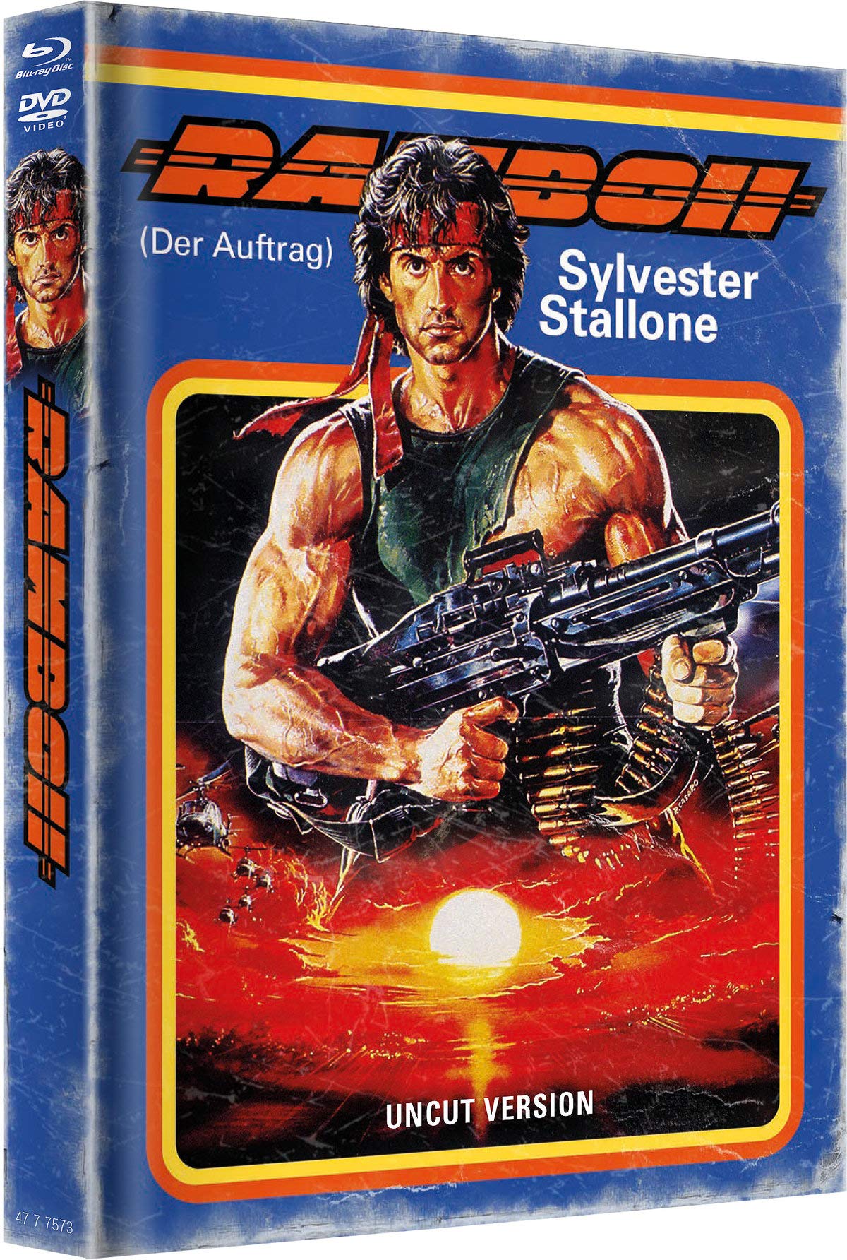 Rambo 2 - Der Auftrag - Mediabook Cover B - Limitiert auf 999 Stück Movies