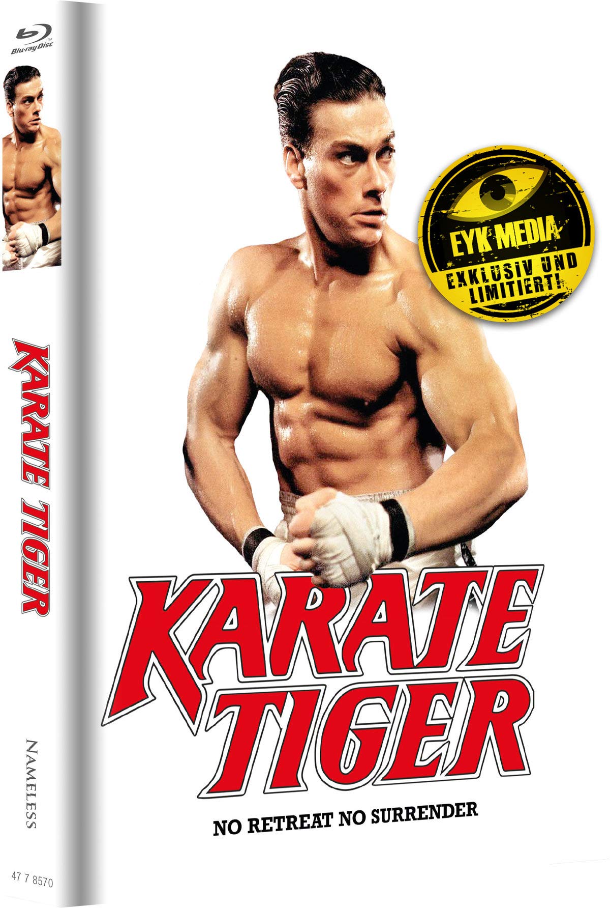 Karate Tiger - Mediabook - Cover E/wattiert - Limitiert auf 500 Stück - Uncut Films